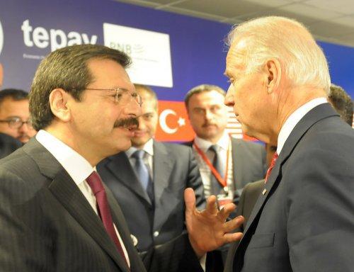 US Vice President Biden attended the Entrepreneurship Summit 