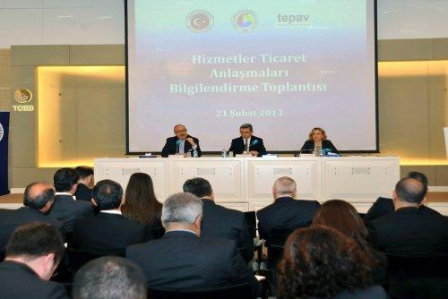 TEPAV Ticaret Çalışmaları Merkezi’nden Hizmet Sektörüne Bilgilendirme…