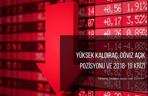 Yüksek kaldıraç, döviz açık pozisyonu ve 2018-19 krizi