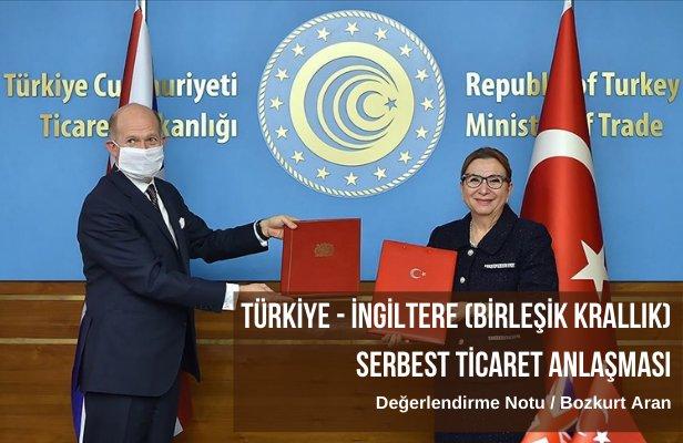 Türkiye - İngiltere (Birleşik Krallık) Serbest Ticaret Anlaşması