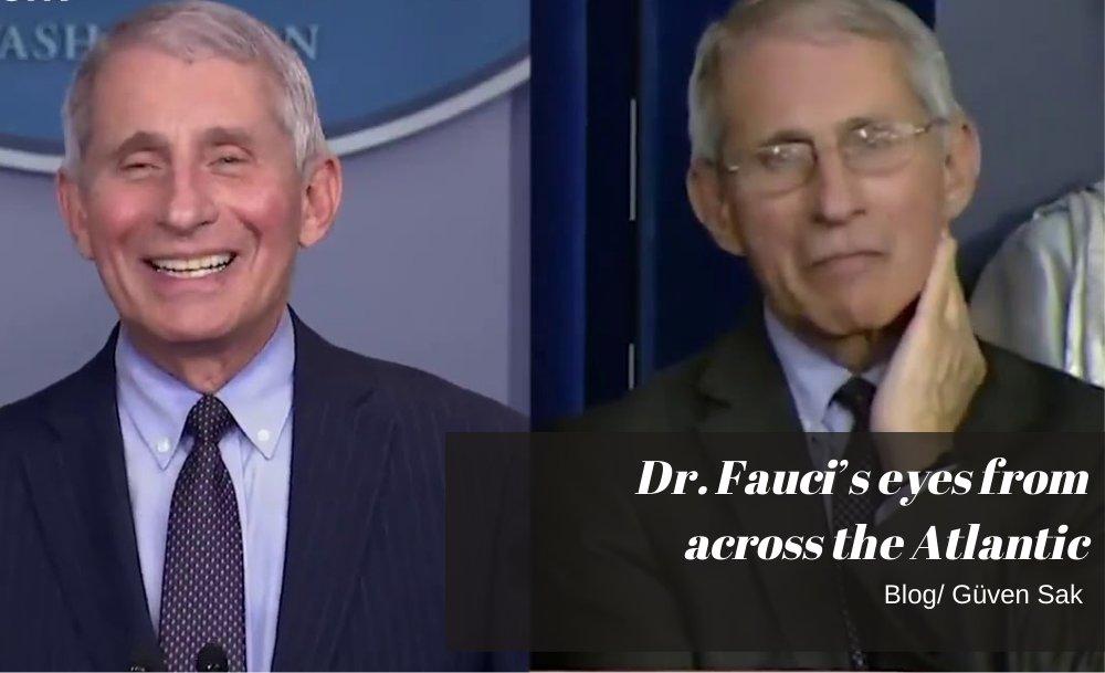 Dr. Fauci’s eyes from across the Atlantic