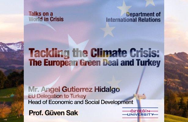 Özyeğin University hosts discussion on The European Green Deal and Turkey