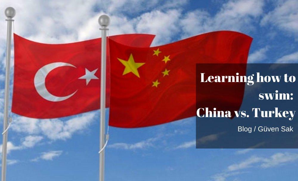 Learning how to swim: China vs. Turkey