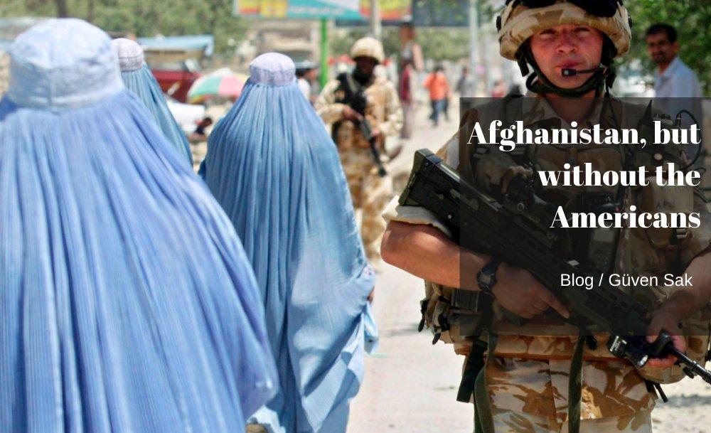 Afghanistan, but without the Americans