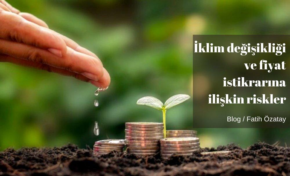 İklim değişikliği ve fiyat istikrarına ilişkin riskler