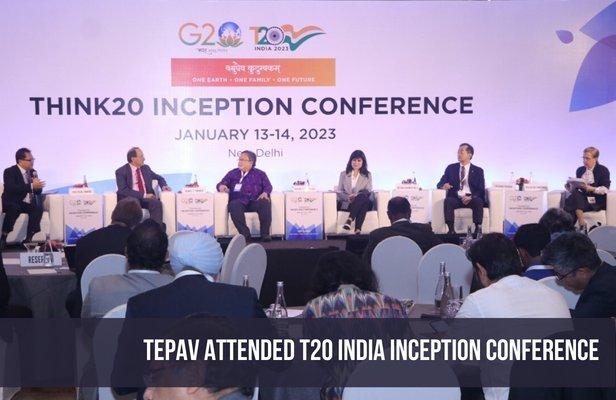 TEPAV attended T20 India Inception Conference