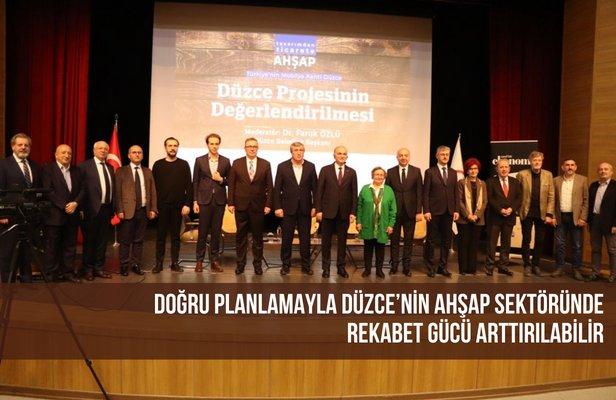 Doğru planlamayla Düzce’nin ahşap sektöründe rekabet gücü arttırılabilir