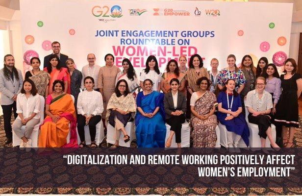 “Digitalization and remote working positively affect women's employment”