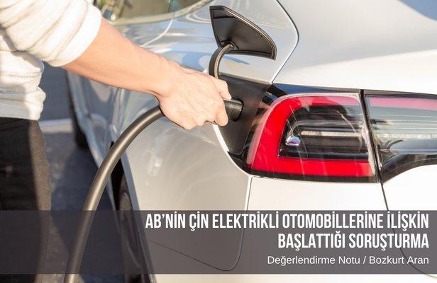 AB’nin Çin elektrikli otomobillerine ilişkin başlattığı soruşturma