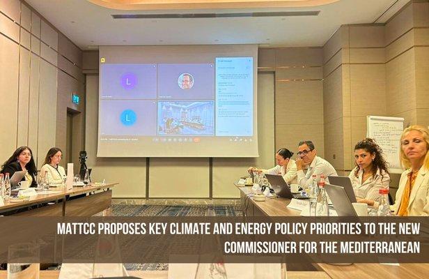 MATTCC Proposes Key Climate and Energy Policy Priorities to the New Commissioner for the Mediterranean