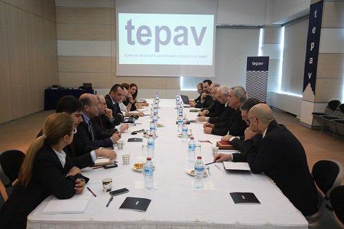 Klerides Enstitüsü Direktörü Sophocleous TEPAV’da…