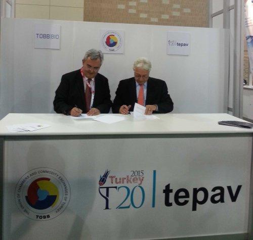 TEPAV and TOBB-BIO sign MoU with BIO