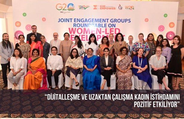 “Dijitalleşme ve uzaktan çalışma kadın istihdamını pozitif etkiliyor”